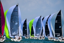 Melges 24 fleet - Bacardi Invitational Regatta 2020 - Miami, FL, USA