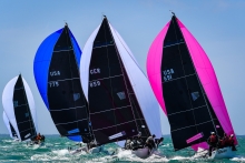 Melges 24 fleet - Bacardi Invitational Regatta 2020 - Miami, FL, USA