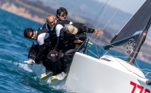 TAKI 4 ITA778 of Marco Zammarchi with Niccolo Bertola, Giacomo Fossati, Giovanni Bannetta and Pietro Seghezza - 2021 ITA Melges24Tour Act 1 Talamone