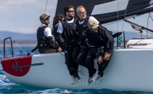 TAKI 4 ITA778 of Marco Zammarchi with Niccolo Bertola, Giacomo Fossati, Giovanni Bannetta and Pietro Seghezza  - 2021 ITA Melges24Tour Act 1 Talamone