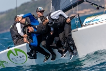  ALTEA ITA722 of Andrea Racchelli with Enzo Bonini, Michele Gregoratto, Filippo Togni and Andrea Serpi - 2021 ITA Melges24Tour Act 1 Talamone