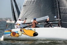 Travis Weisleder's Lucky Dog USA858 with John Bowden, Mark Mendelblatt and Collin Leon - Charleston Race Week 2021