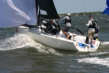 Bora Gulari's New England Ropes with Kyle Navin, Norman Berge, Ian Liberty and Terry Hutchinson - Melges 24 Gold Cup 2021 - Charleston, USA