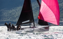 Melgina ITA693 of Paolo Brescia - Melges 24 European Sailing Series 2021 - Event 1 - Malcesine, Italy 