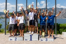 Corinthian Top 3: White Room, Arkanoe by Montura, Seven_Five_Nine - Melges 24 European Sailing Series 2021 - Event 1 - Malcesine, Italy 