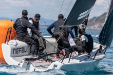 Nefeli GER673 of Peter Karries - Talamone, Italy 2021 - Italian Melges 24 Tour 2021 © Zerogradinord