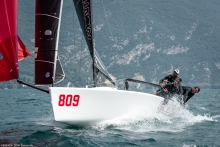 Arkanoe by Montura ITA809 of Sergio Caramel - Melges 24 European Sailing Series 2021 - Event 2 - Riva del Garda, Italy 