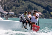 Taki 4 ITA778 of Marco Zammarchi with Niccolo Bertola at the helm - Melges 24 European Sailing Series 2021 - Event 3 - Riva del Garda, Italy