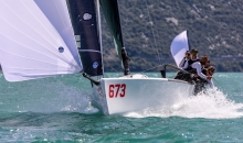 Peter Karrie's Nefeli GER673 - Melges 24 European Sailing Series 2021 Event 3 - Fraglia Vela Riva, Italy