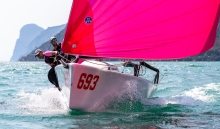 Paolo Brescia’s Melgina ITA693 with Simon Sivitz calling the tactics - Melges 24 European Sailing Series 2021 - Event 3 - Riva del Garda, Italy