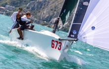 Peter Karrie's Nefeli GER673 - Melges 24 European Sailing Series 2021 Event 3 - Fraglia Vela Riva, Italy