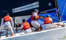 Gill Race Team GBR694 of Miles Quinton is seated on the eighth position of the Melges 24 European Sailing Series 2021 current ranking
