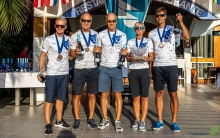  Tõnu Tõniste’s Lenny with Toomas Tõniste, Tammo Otsasoo, Henri Tauts and Maiki Saaring - 2021 Melges 24 European Bronze and Corinthian European Champion