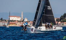 Jeco Team ITA638 of Marco Cavallini grabbed another bullet in Corinthian division on Day Three at the Melges 24 European Championship 2021 in Portoroz