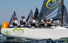 Altea ITA722 of Andrea Racchelli maintains lead after Day Three at the Melges 24 European Championship 2021 in Portoroz, Slovenia.