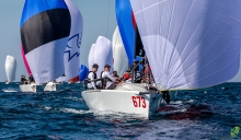 Today's second race bullet was grabbed by Peter Karrie's Nefeli GER673 at the Melges 24 European Championship 2021 in Portoroz, Slovenia.