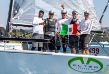 Altea ITA722 of Andrea Racchelli with Gaudenzio Bonini, Fausto Surini, Stefano Lagi and Michele Gregoratto takes the title of the Melges 24 European Championship 2021 in Portoroz, Slovenia