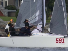 Recidivist CAN591 of Michael Bond finished the Melges 24 Canadian Nationals 2021 second overall and claimed the top Corinthian prize