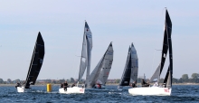 DEN-761 “Top Gun” skippered by Peter Havn and crew of Mathilde Hansen, Mads Taatø and Allan Hansen - runner-up of the Melges 24 Danish Nationals 2021