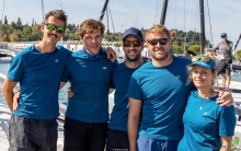 FRA430 of Remy Thuillier with Noemie Bessec, Alexandre Bourree, Mathieu Corruble, Paul Brandel  -  2021 Melges 24 Europeans - Portoroz, Slovenia