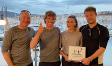 Richard Thompson's Black Seal GBR822 steered by Stefano Cherin wins the final regatta of the Melges 24 European Sailing Series 2021 in Trieste, Italy