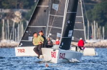 Tutta Forza of Šime Fantela with Jakov Šokota, Mihovil Fantela and Antonio Arapovic - First ever Melges 24 Croatian National Champion (Split, 2021)