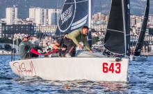 Tutta Forza of Šime Fantela with Jakov Šokota, Mihovil Fantela and Antonio Arapovic - First ever Melges 24 Croatian National Champion (Split, 2021)