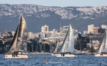 Tutta Forza of Šime Fantela with Jakov Šokota, Mihovil Fantela and Antonio Arapovic - First ever Melges 24 Croatian National Champion (Split, 2021)