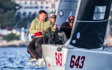 Tutta Forza of Šime Fantela with Jakov Šokota, Mihovil Fantela and Antonio Arapovic - First ever Melges 24 Croatian National Champion (Split, 2021)