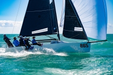 Drew Freides on Pacific Yankee USA865 - The Southernmost Regatta 2022