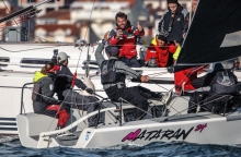 Mataran 24 CRO383 of Ante Botica with Ivo Matic, Mario Skrlj, Marin Radacic and Pina Buble - CRO Melges 24 Cup 2022 Event 2 Biograd