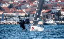 PANJIC CRO793 of Luka Šangulin with Tomislav Bašić, Duje Fržop, Tonko Rameša and Noa Šangulin - CRO Melges 24 Cup 2022 Event 2 Biograd