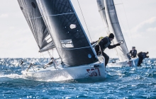 Ivan Kljaković Gašpić and his team on Univeritas Nova CRO 567 - CRO Melges 24 Cup 2022 - Event 1 - Dubrovnik