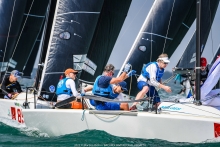 Team RRH of Jan Frederik Dyvi with Jan Borø, Herman Horn-Johannessen,  Stian Ness Rørvik and Malin Rørvik-Sundelin - Bacardi Cup Invitational Regatta 2022