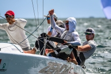 Zenda Express USA866 of Harry Melges IV with Finn Rowe, Ripley Shelley, Carlos Robles and Nick Muller - 2022 Bacardi Cup Invitational Regatta - Miami, FL