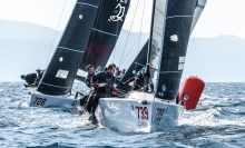 Panjic CRO739 of Luka Sangulin with Tomislav Basic, Duje Frzop, Marko Smolic and Noa Sangulin - CRO Melges 24 Cup 2022 Event 3 - Opatija