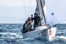 Mataran CRO 383 of Ante Botica with Ivo Matic, Mario Skrlj, Damir Civadelic and Pina Buble - CRO Melges 24 Cup 2022 Event 3 - Opatija