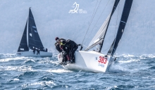 Mataran CRO 383 of Ante Botica with Ivo Matic, Mario Skrlj, Damir Civadelic and Pina Buble - CRO Melges 24 Cup 2022 Event 3 - Opatija