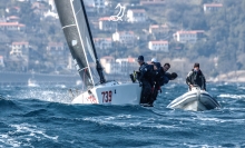 Panjic CRO739 of Luka Sangulin with Tomislav Basic, Duje Frzop, Marko Smolic and Noa Sangulin - CRO Melges 24 Cup 2022 Event 3 - Opatija