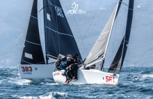 Karlo Kuret on PointOne CRO561 with Stjepan Vitaljic, Pave Pleslic, Hana Dragojevic and Marko Kuret - CRO Melges 24 Cup 2022 - Event 3 - Opatija