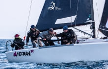 Mataran CRO 383 of Ante Botica with Ivo Matic, Mario Skrlj, Damir Civadelic and Pina Buble - CRO Melges 24 Cup 2022 Event 3 - Opatija