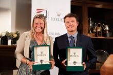 US Sailing Awards - 2021 Rolex Yachtsman of the Year Harry Melges IV and 2021 Rolex Yachtswoman of the Year Daniela Moroz 