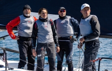 Michele Paoletti’s Strambapapà ITA689 with Giovanna Micol, Giulia Pignolo, Davide Bivi and Diego Paoletti grabbed the victory in the first event of the Melges 24 European Sailing Series 2022 in Rovinj, Croatia