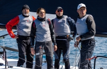 Michele Paoletti’s Strambapapà ITA689 with Giovanna Micol, Giulia Pignolo, Davide Bivi and Diego Paoletti grabbed the victory in the first event of the Melges 24 European Sailing Series 2022 in Rovinj, Croatia