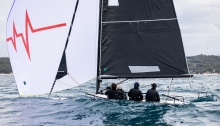 The Top Five after Day Two of the first event of the Melges 24 European Sailing Series 2022 in Rovinj, Croatia is completed by the crew of Niccolo Bertola’s Taki 4