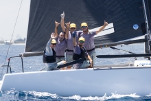 Raza Mixta USA829 of Peter Duncan with Victor Diaz de Leon, Matt Pistay, Erik Shampain and Morgan Trubovich - Melges 24 World Champion 2022