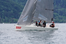 Anna Luschan and her team of Michael Luschan, Jakob Bonomo, Toni Eigenstuhler and Lisa-Marie Bonomo will bring home the 2022 Austrian Champion title in Melges 24 class.