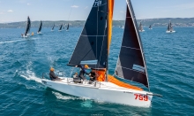 Corinthian team Seven Five Nine HUN759 of Akos Csolto with Balazs Tamai, Botond Weores and Mihaly Kasa onboard stood to the top of the overall podium of the European Sailing Series' event for the first time ever - Trieste, Italy