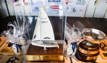 Perpetual trophies of the the Melges 24 World Championship - Melges Performance Sailboats Trophy and the Challenge Henri Samuel Melges 24 Corinthian World Championship Trophy
