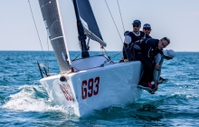 Melgina ITA693 led by Paolo Brescia with Simon Sivitz calling the tactics and Jas Farneti, Marco Ascoli, Ariberto Strobino in the crew, finished the second event of the Melges 24 European Sailing Series 2022 in Trieste, Italy on the fourth position.